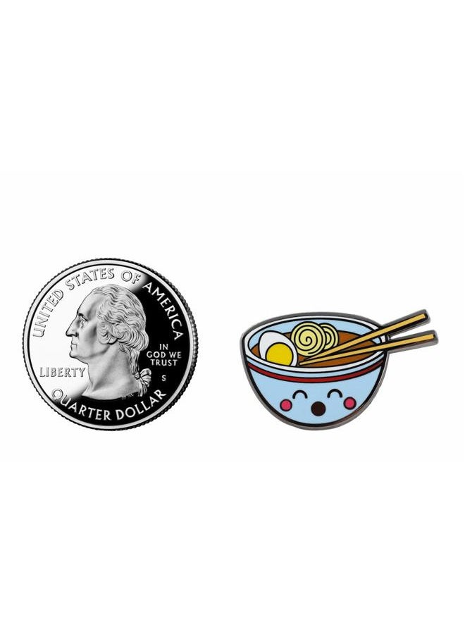 Real Sic Ramen Enamel Pin - Cute Kawaii Noodle Lapel Pin - Ramen Fashion Accessory for Jackets, Backpacks, Bags, Hats & Tops - Image 5