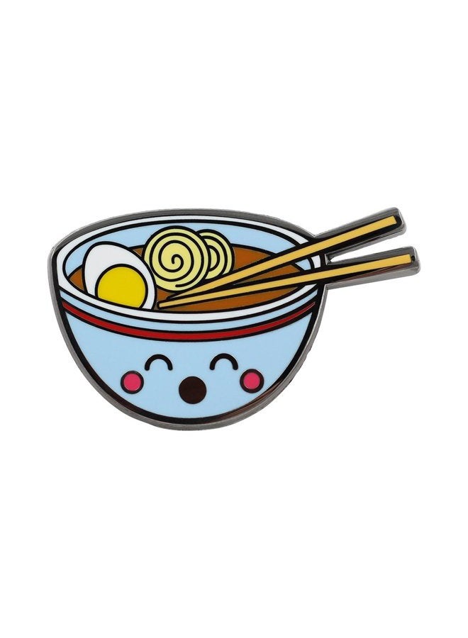 Real Sic Ramen Enamel Pin - Cute Kawaii Noodle Lapel Pin - Ramen Fashion Accessory for Jackets, Backpacks, Bags, Hats & Tops - Image 1