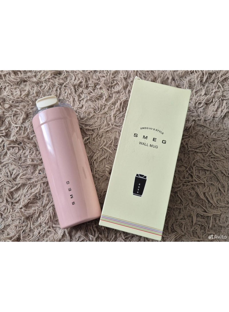Smeg Travel Coffee Mug, 550ml Insulated Beverage Cup With Leakproof Lid, Long Lasting Coffee Tumbler With Lid, Travel Coffee Thermos - Image 4