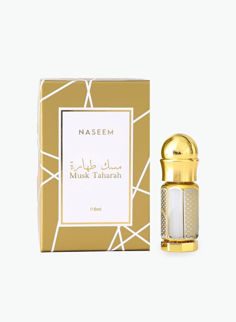 نسيم زيت عطري مسك الطهارة 6 مل عطار - عطر مركز يدوم طويلاً للرجال والنساء - Image 2