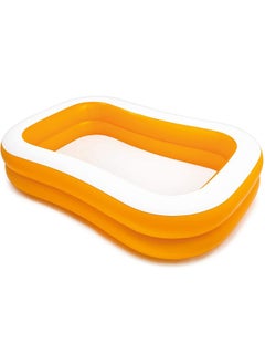 INTEX Intex Mandarin Swim Center Family Pool 2.29m x 1.47m x 46cm  - Image 1