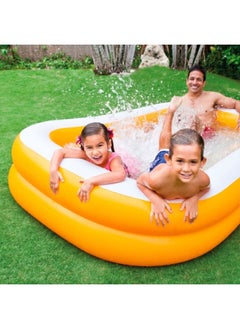 INTEX Intex Mandarin Swim Center Family Pool 2.29m x 1.47m x 46cm  - Image 2