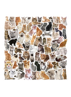 100-Piece Cute Cat Stickers