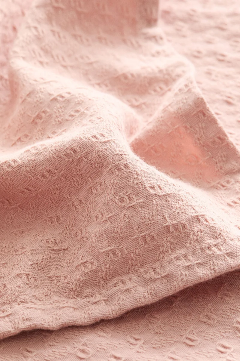 اتش اند ام منشفة مطبخ من نسيج الجاكار - عبوة من قطعتين