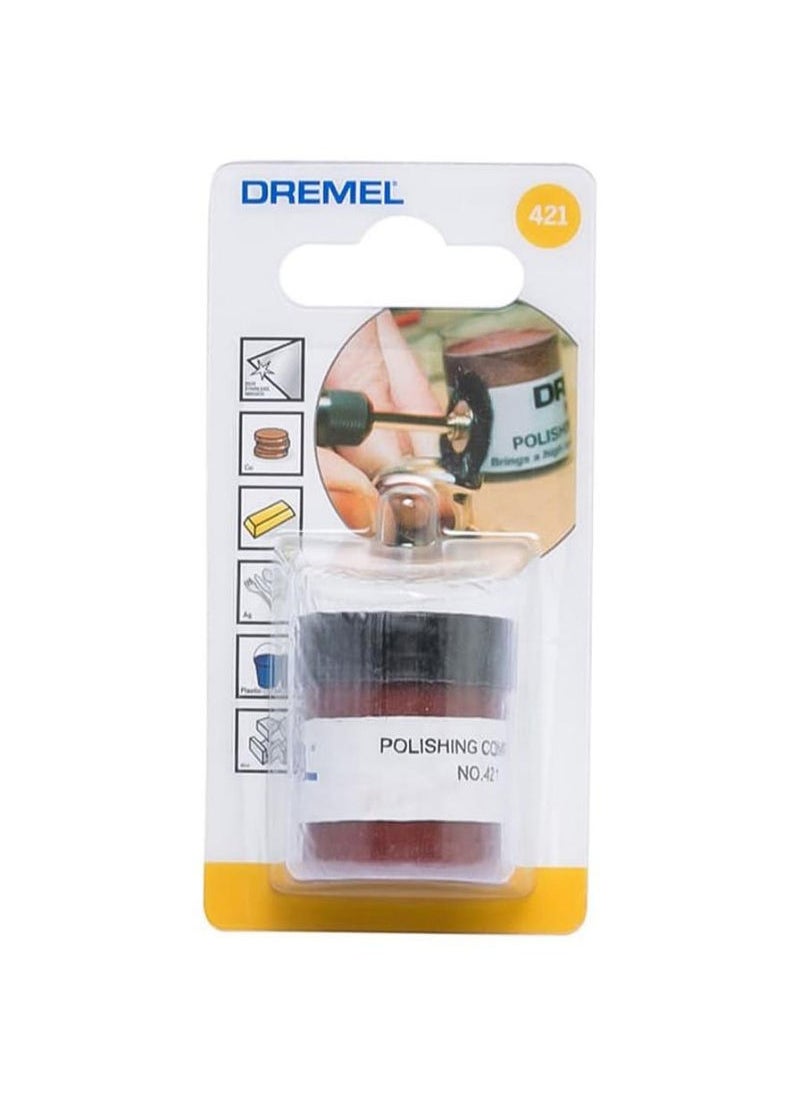 DREMEL Dremel Polishing Wheel Compound Brown 