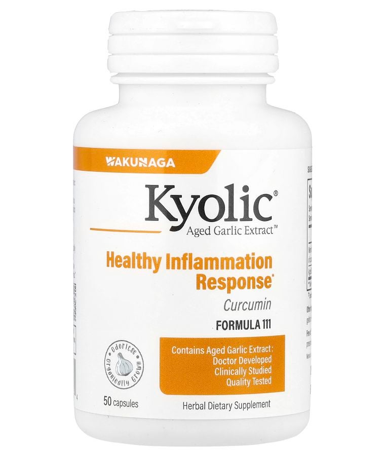 kyolic Aged Garlic Extract™ Curcumin 50 Capsules