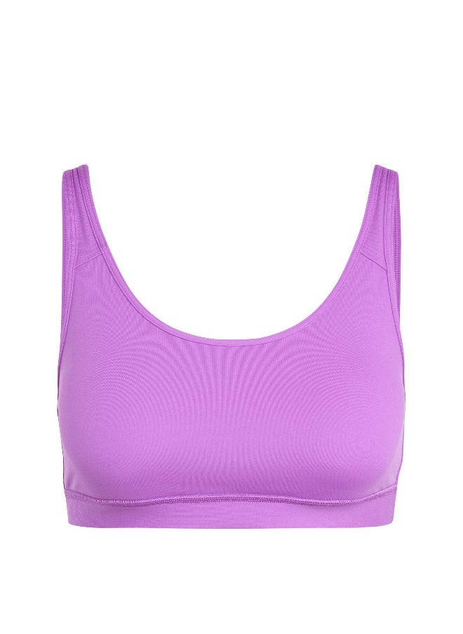 Adidas adidas All Me Ess Ms Purple Training Bra 2XSB  - Image 1
