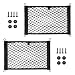 Baooery 2 Pcs Small Cargo Net Car Storage Organizer with Elastic Pocket TrunkBoatHome Storage Mesh wScrewsHooks - Image 2