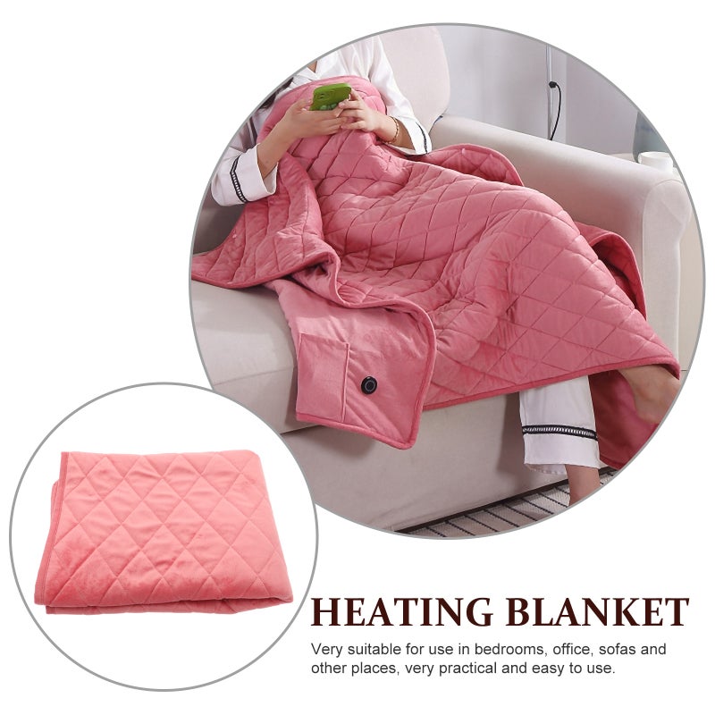2pcs Heating Blanket Electric Warm Blanket Office Blanket Blanket Home Blanket - Image 5