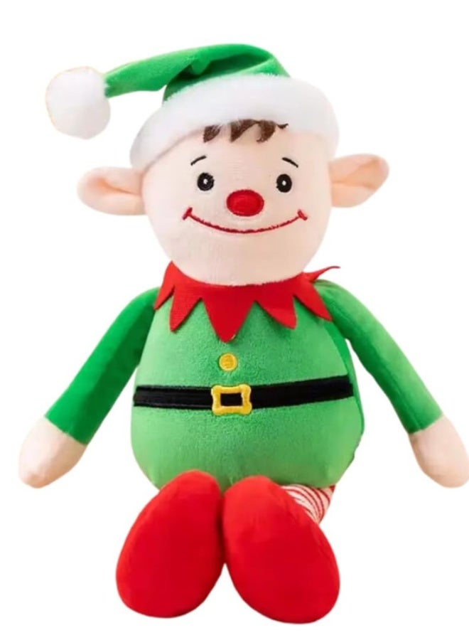 Cuddles Collectible Xmas Elf Plush Doll (Gift plush toys for Boys and Girls)  23cm - Image 2