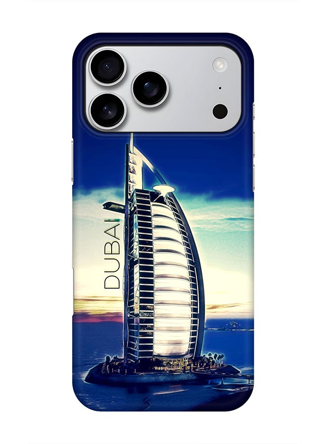 Stylizedd For iPhone 17 Pro Max,Case, [Compatible with MagSafe] Magnetic cover Slim fit Protection Matte, - Burj Al Arab - Dubai