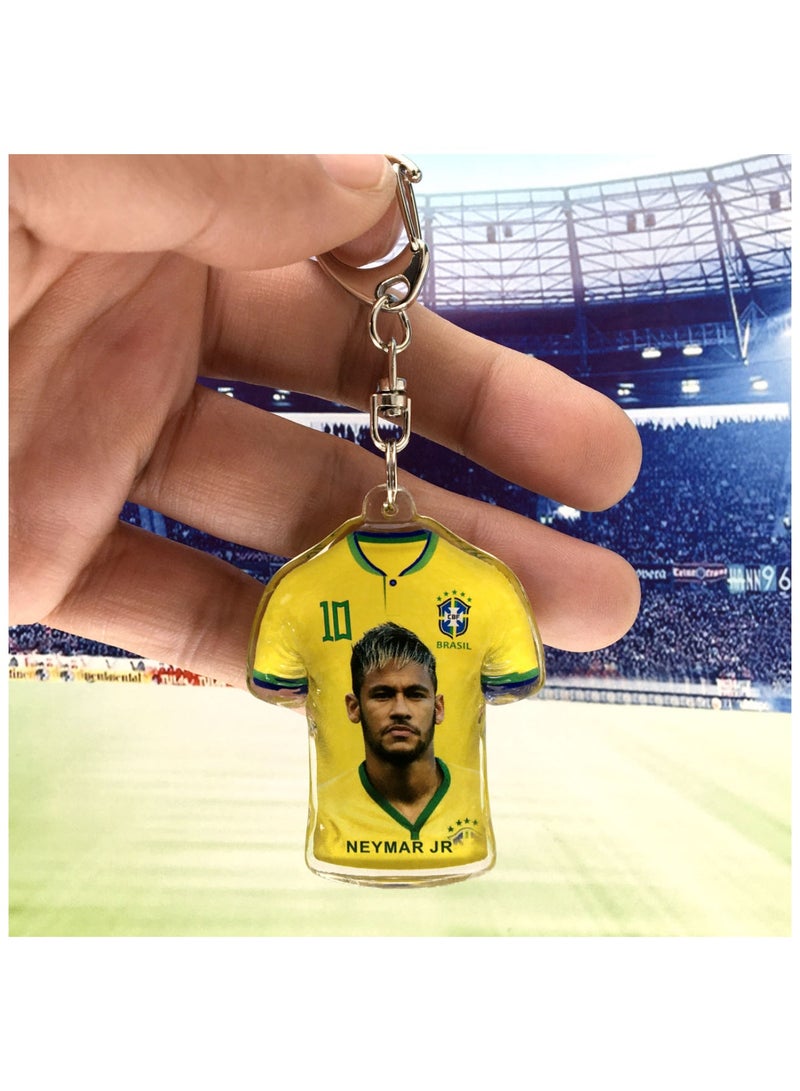 ZAYS Neymar Keychain Pendant Key Rings Accessories for Keys  - Image 2