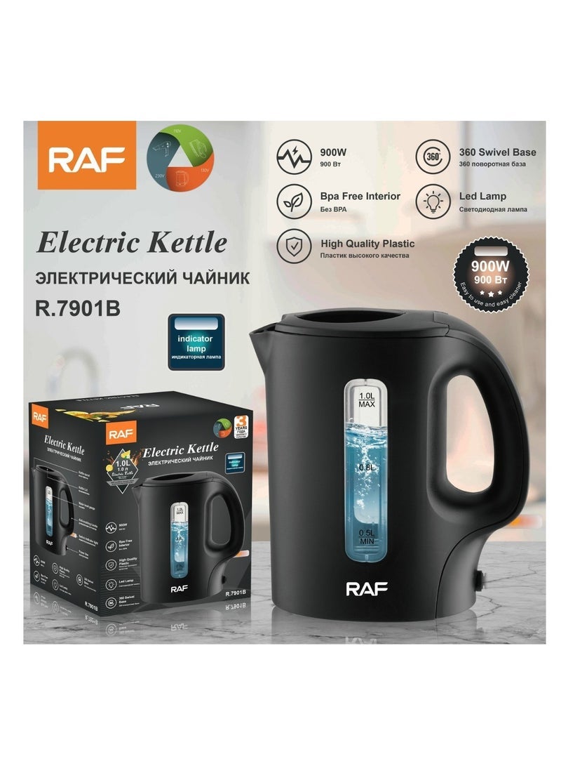 آر إيه أف غلاية منزلية من الفولاذ المقاوم للصدأ تعمل بإيقاف التشغيل التلقائي1.0 لتر - Image 1