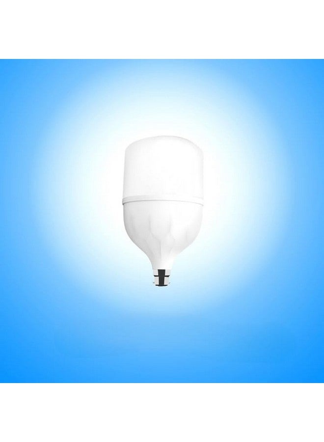 لمبة LED بلاستيكية Gesto بقوة 10 واط للمنزل، أضواء السقف، المكتب، المخزن، المصنع - مصباح أبيض بارد B22 (عبوة من 1)