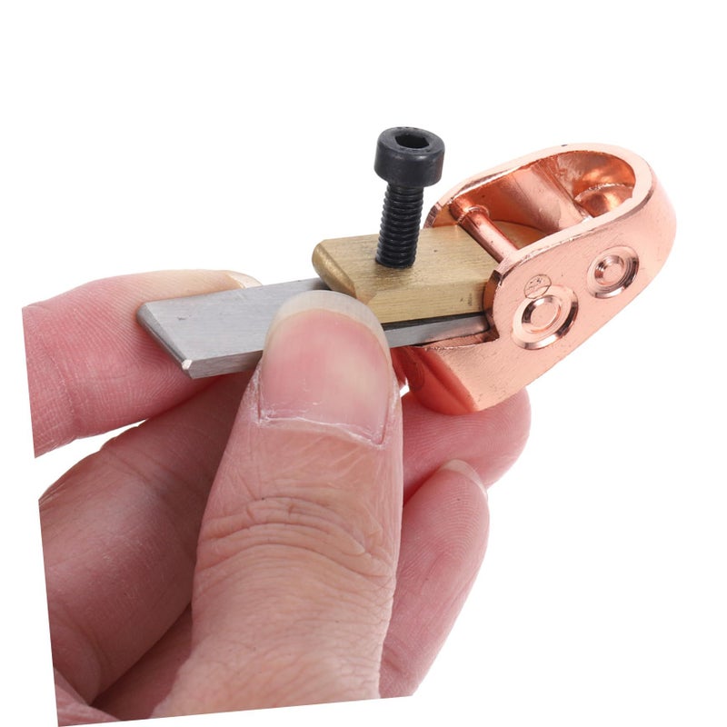 Brass Thumb Plane For Violin Cello Instrument Making Compact Woodworking Hand Planer - Image 3