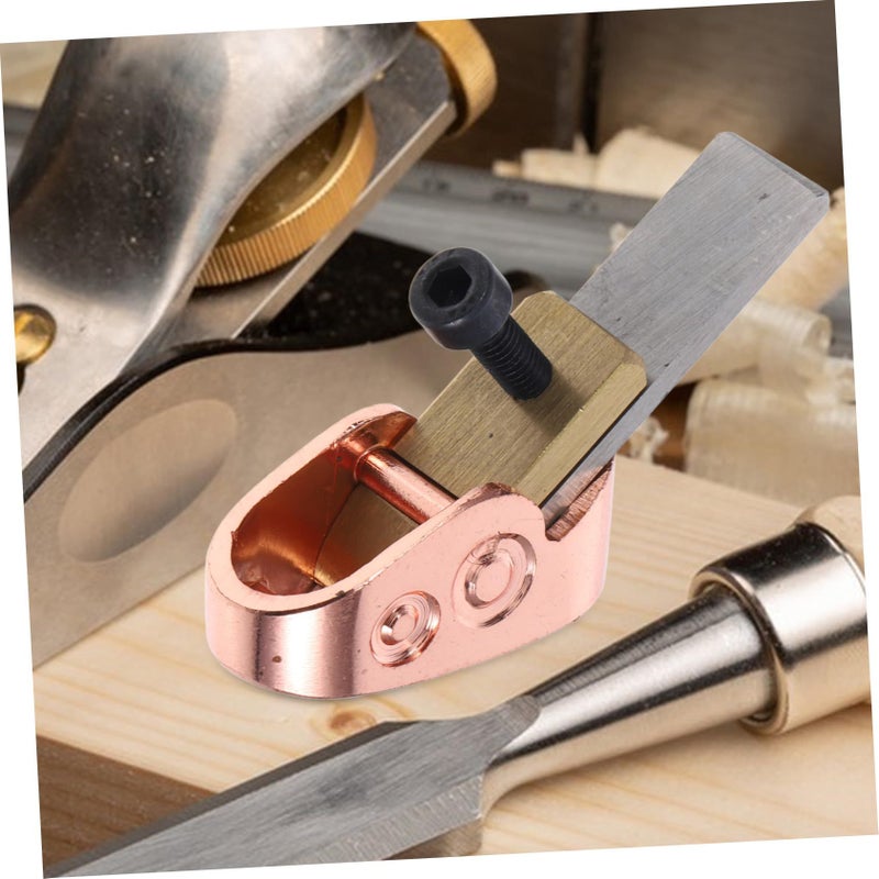 Brass Thumb Plane For Violin Cello Instrument Making Compact Woodworking Hand Planer - Image 5