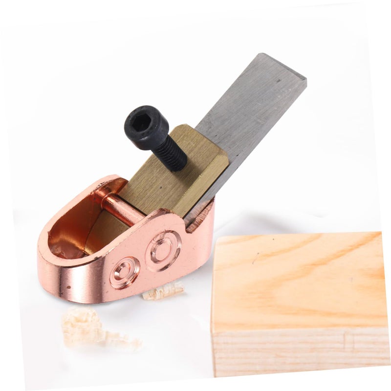 Brass Thumb Plane For Violin Cello Instrument Making Compact Woodworking Hand Planer - Image 4