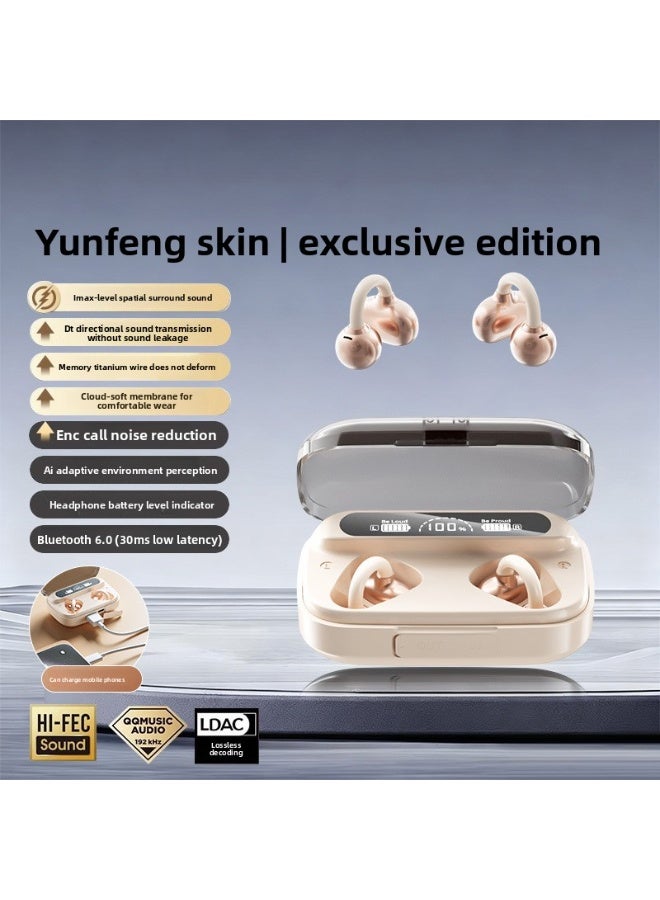 Open Ear Clip Wireless Earbuds Bluetooth 5.4 With 40H Playtime and Digital Display - Image 4