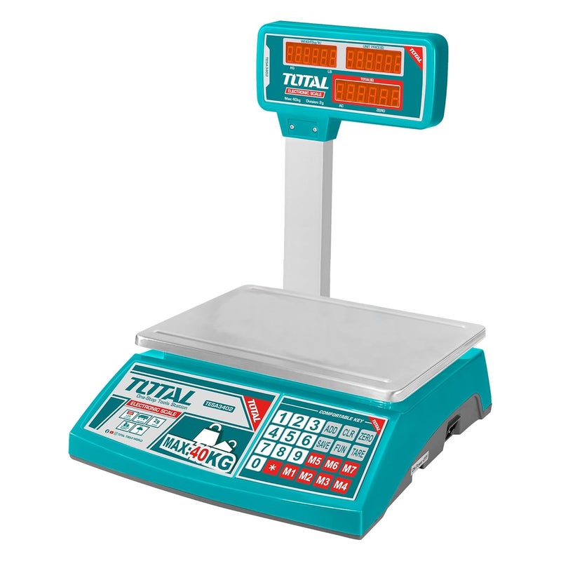 Total TESA3402 Electronic Scale with LED Display
