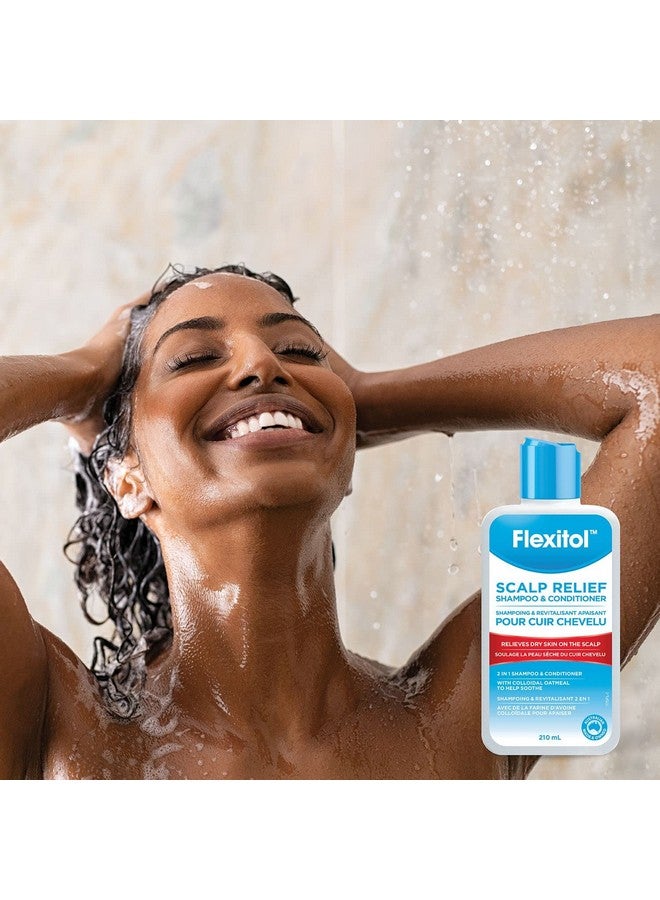 Flexitol Scalp Relief Tar-Free Shampoo & Conditioner for Dry, Itchy Scalp, 7.1 Ounces - Image 4