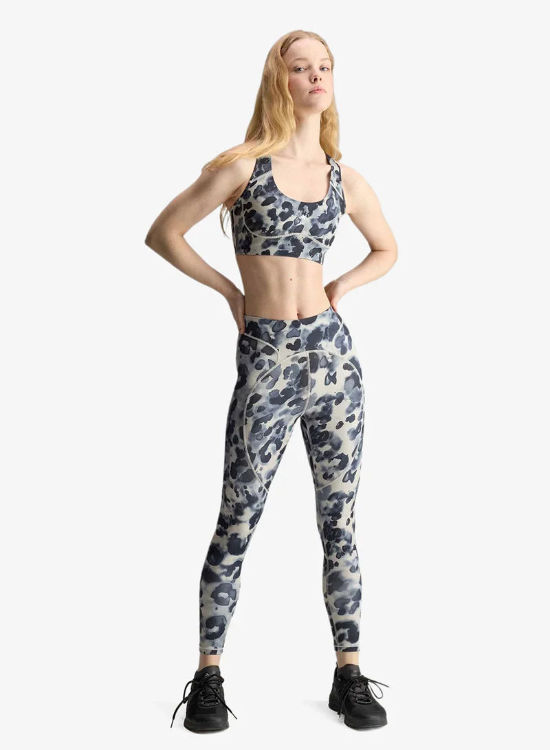 adidas By Stella McCartney  Stella Mccartney Training 7/8 Printed Leggings for Women | Best Price UAE
