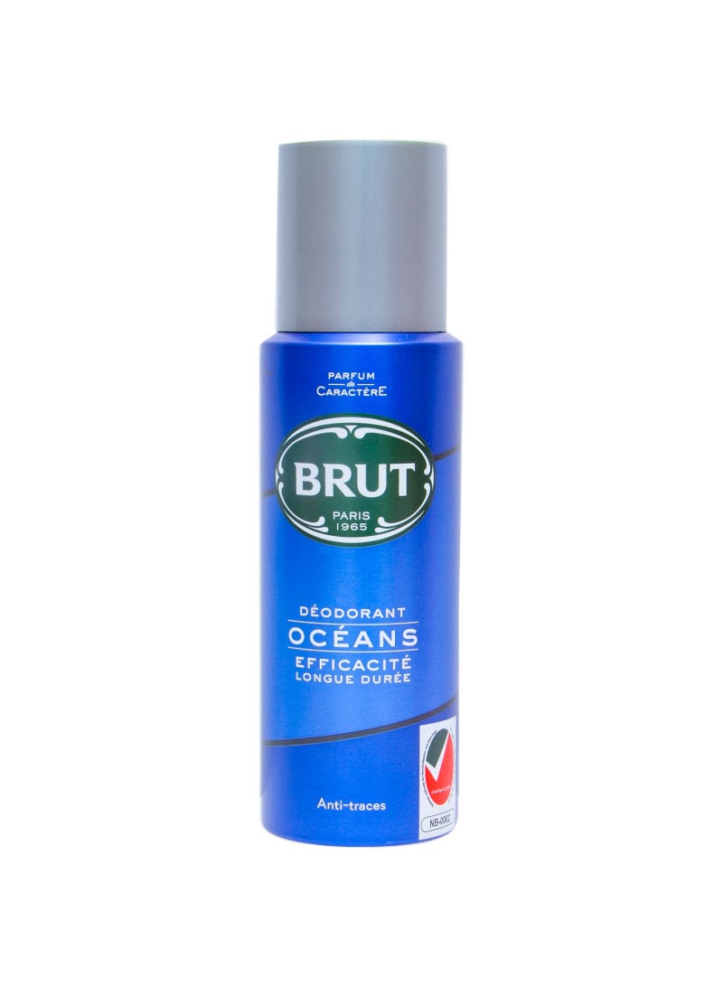 Brut Oceans Deodorant Spray For Men 200 ml - Image 1
