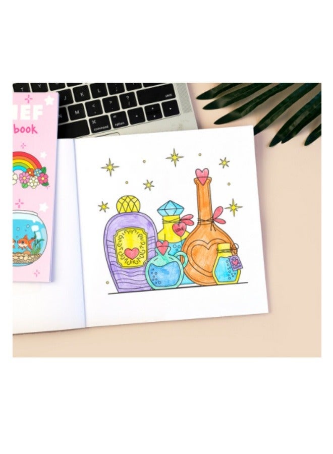 STRESS RELIEF Coloring Book Adult And Teen Drawings - Image 5