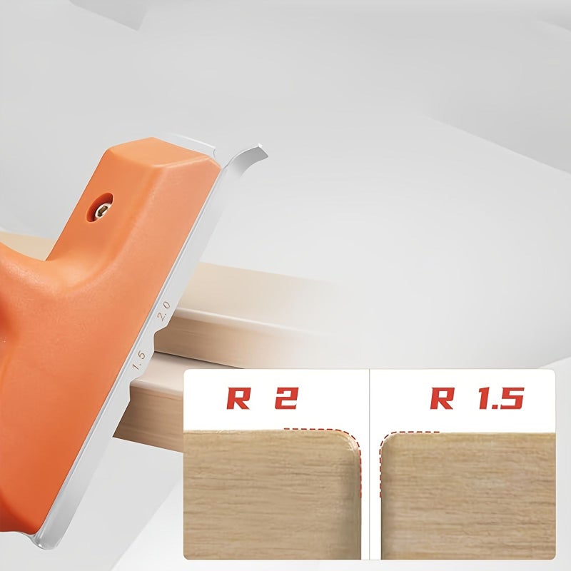 Edge Banding Trimmer With Sharp Stainless Steel Blades And Ergonomic Grip Suitable For Veneer PVC And ABS On Straight Curved And Chamfered Edges 1 Pack - Image 4