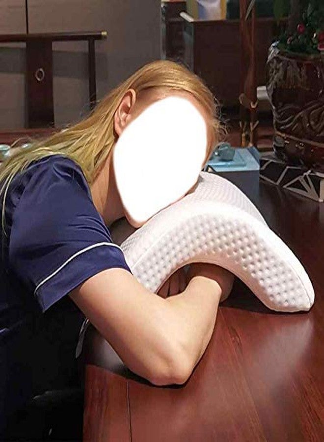 FAYBY Memory Foam Pillow, Anti-Hand Numb & Anti Snore, Arched Pillow Slow Rebound Pressure Neck/Shoulder/Back Improve Sleep Protect Arms - Image 5