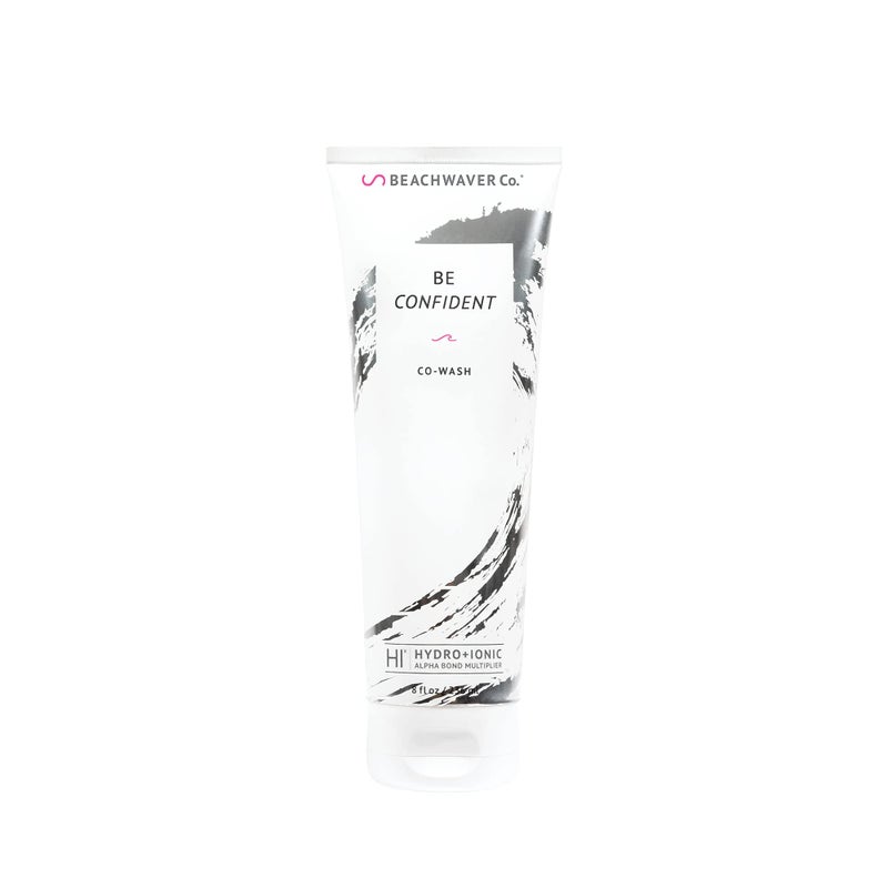 Beachwaver Be Confident Co-Wash - Conditioner for Curly, Wavy, and Coily Hair - Moisturizing and Strengthening Formula with HiX Vegan Bond Multiplers for Healthy, Hydrated Curls - Vegan (8 Fl Oz)
