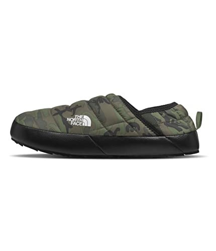 THE NORTH FACE Men's Thermoball Traction Mule V Winter Shoe | Insulated & Water Repellent, Rubber Outsole, Thyme Brushwood Camo Print/Thyme, 9 - Image 5