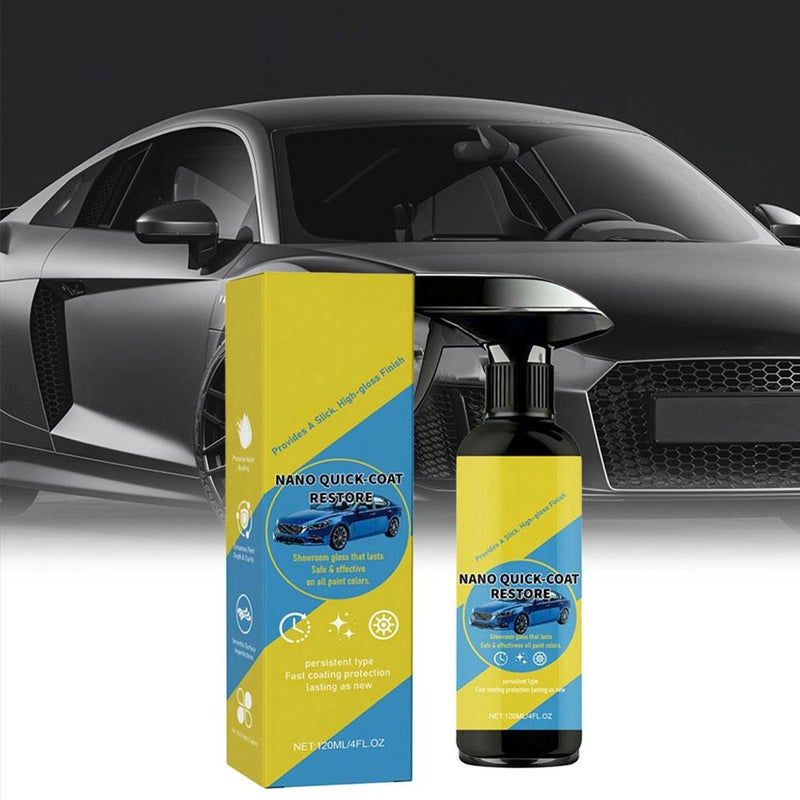 Car coating care, car interior care liquid, polishing and stain removal, nano fast coating spray - Image 3
