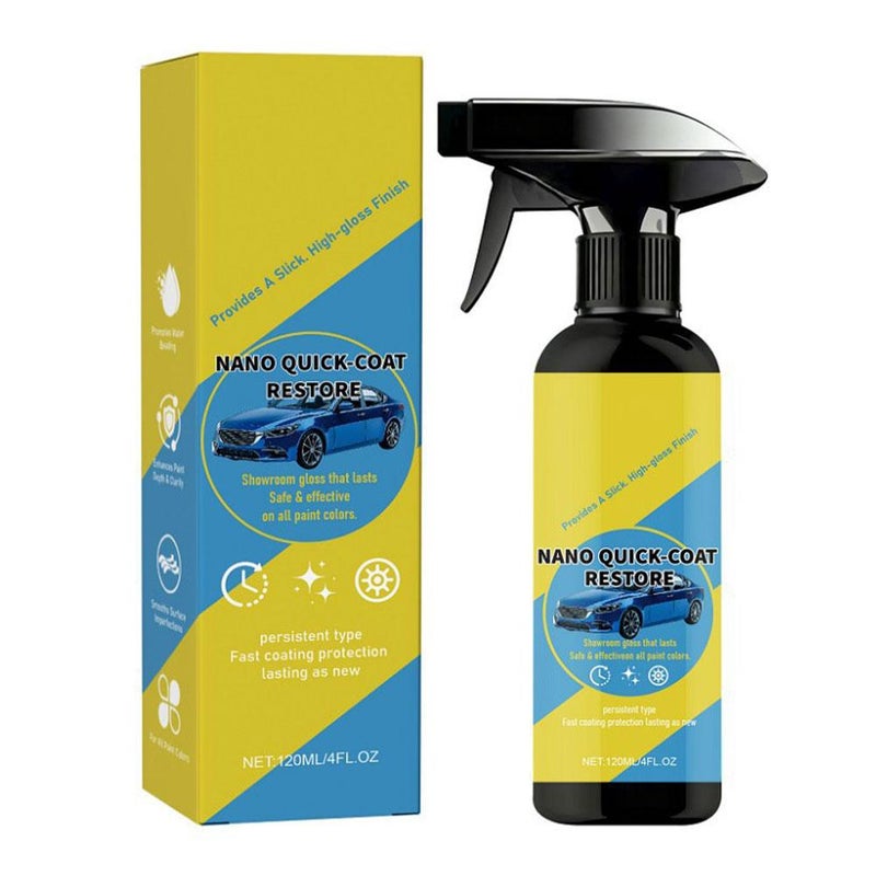 Car coating care, car interior care liquid, polishing and stain removal, nano fast coating spray - Image 1