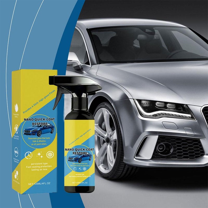 Car coating care, car interior care liquid, polishing and stain removal, nano fast coating spray - Image 4
