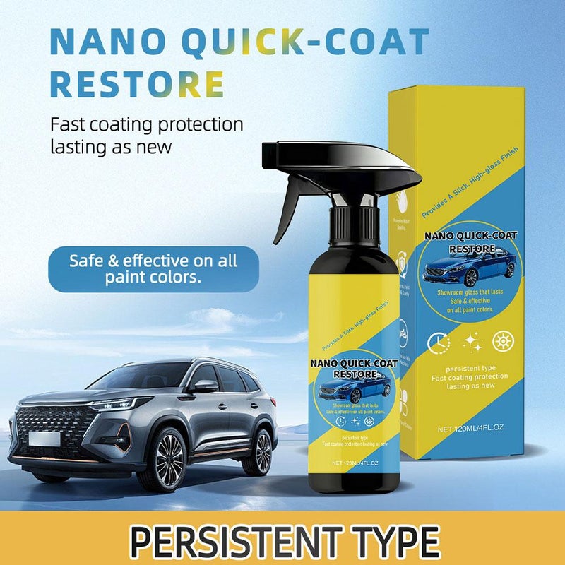 Car coating care, car interior care liquid, polishing and stain removal, nano fast coating spray - Image 2