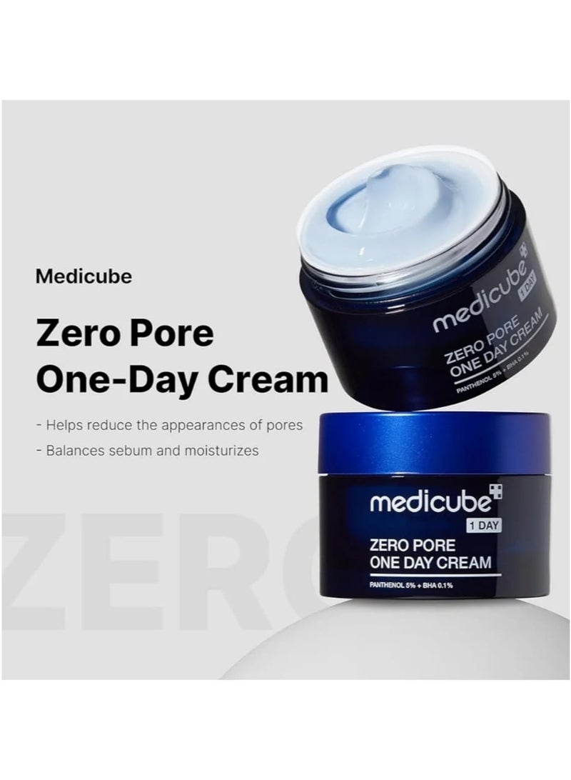 ميديكيوب مرطب يومي نهاري من ميدكيوب كريم زيرو بور ون داي   كريم تنقية المسام  تركيبة خالية من الزيوت وغير دهنية 50مل - Image 3
