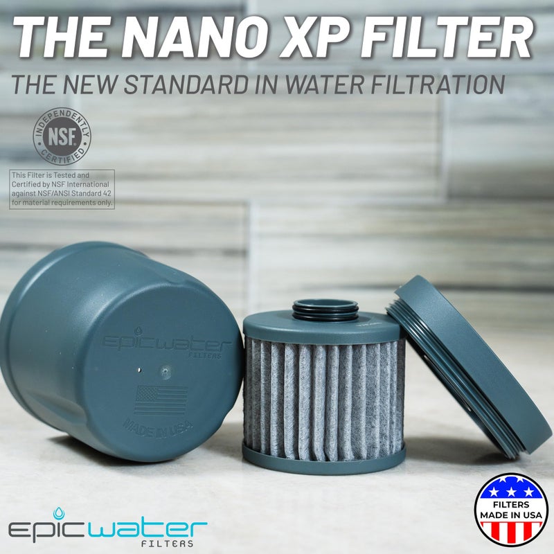 Epic Water Filters REPLACEMENT FILTER for Epic Nano XP Water Filter Pitcher or Dispenser. Nanofiltration Removes Bacteria, Virus, Cyst, Lead, Chromium 6, PFOS, PFOA, Heavy Metals, Pesticides - Image 2