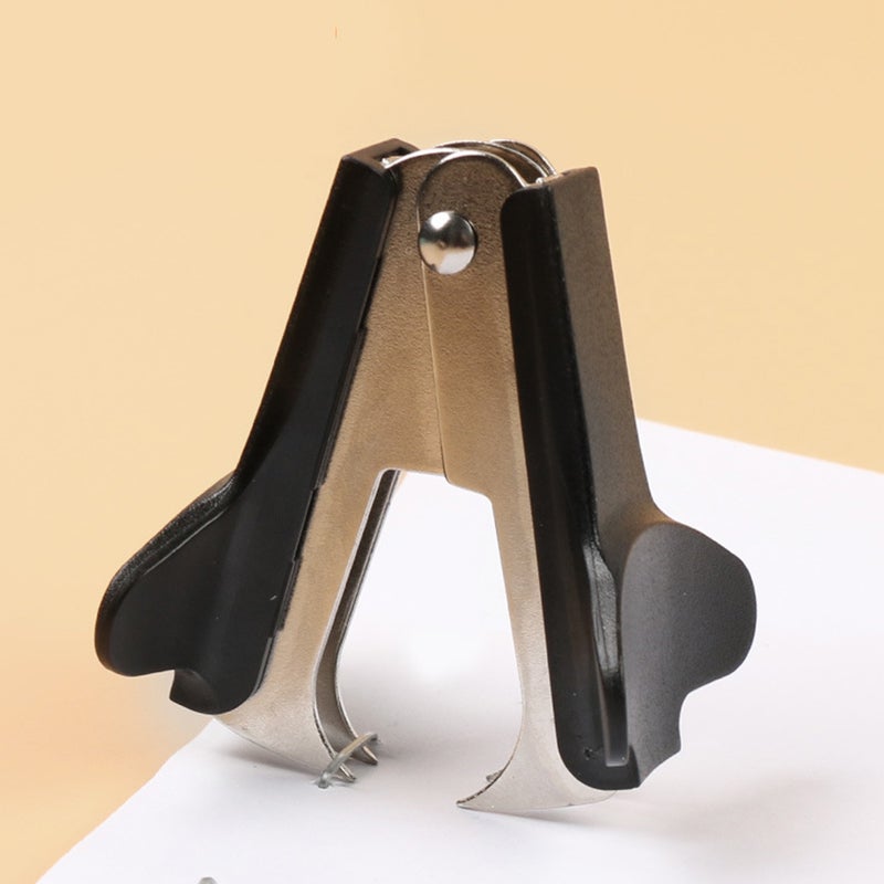 4Pcs Handheld Staple Puller Metal Staple Remover Small Staple Removing Tool Office Supplies - Image 4