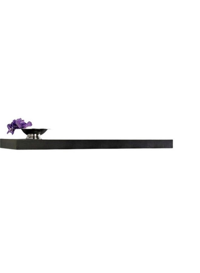 ACE Rectangular Wall Mounted Floating Shelf Dark Brown 60.96 x 20.32 cm 5047370 