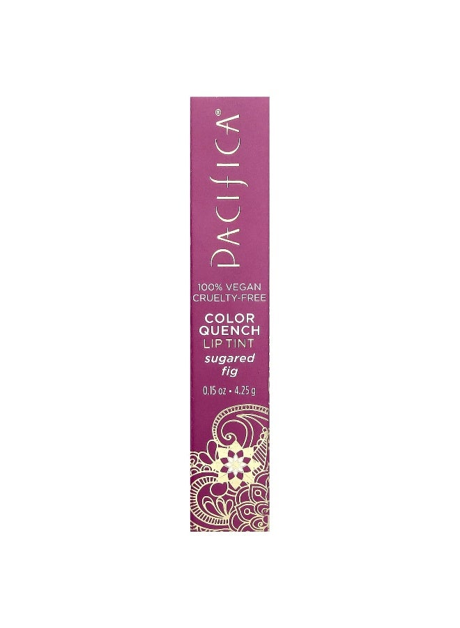 Pacifica Pacifica, Color Quench Lip Tint, Sugared Fig, 0.15 oz (4.25 g)  - Image 2