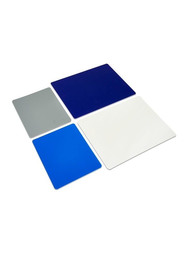 فاربرواير مجموعة حصائر تقطيع مرنة للمطبخ من فاربروير - صنع في الولايات المتحدة الأمريكية - لمنع انتقال العدوى، مقاس 8×10 و11×14 بوصة، تصميم مانع للانزلاق - أداة مطبخ أساسية سهلة التنظيف، 4 قطع - Image 2