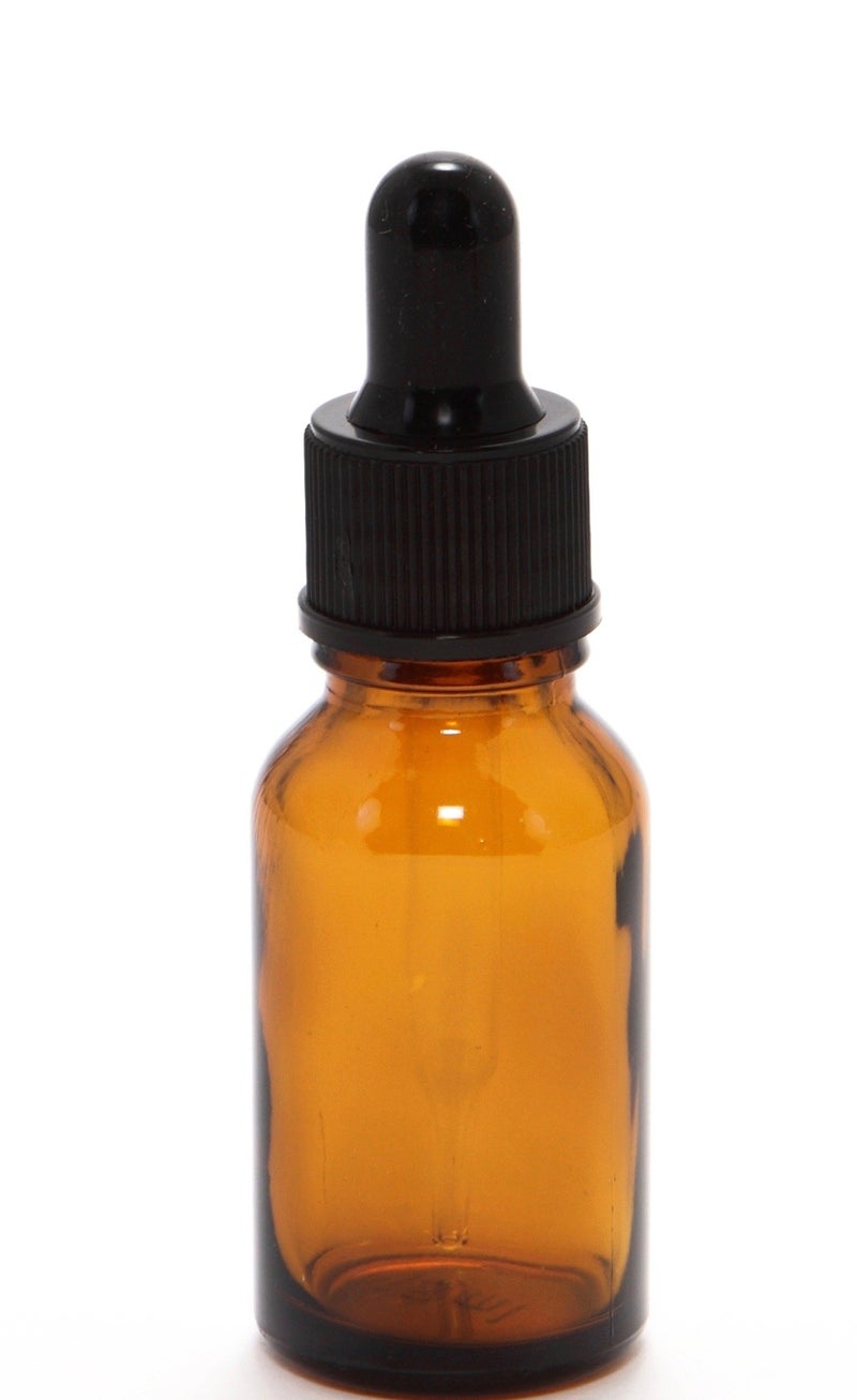 Vivaplex, 24, Amber, 10 Ml (1/3 Oz) Glass Bottles, With Glass Eye Droppers - Image 5