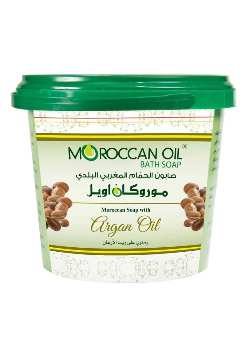 Moroccan Oil - Moroccan Oil – Natural Olive Oil & Argan Oil Bath Soap, 850ml – Deeply Nourishing for Smooth & Radiant Skin – Traditional Moroccan Skincare - Image 1
