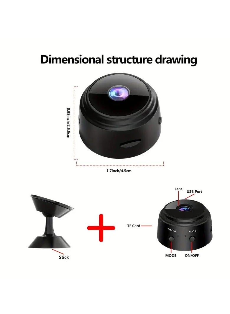 Generic Multi-Function Remote Camera HD WiFi Camera Wireless WiFi Indoor Remote HD Camera Real-Time Mobile Phone Photography, Mobile Phone Video Recording, Easy and Convenient Use, Go Out with Confidence, Watching Elderly, Children and - Image 5
