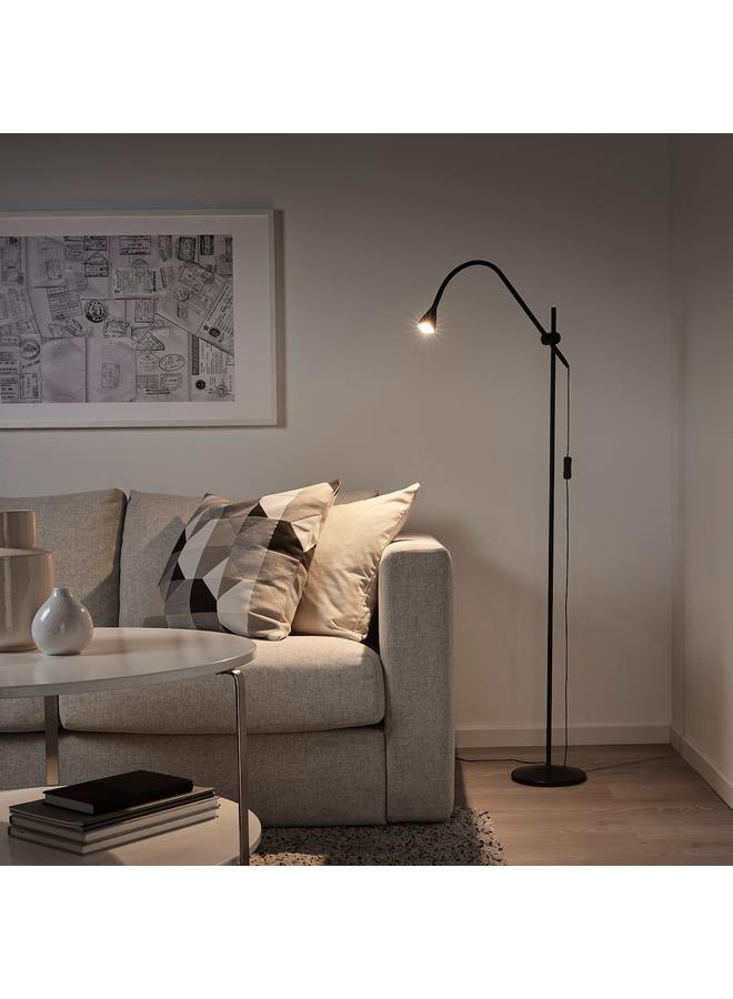 Zaboon Led Floor/Read Lamp, Black - Image 2