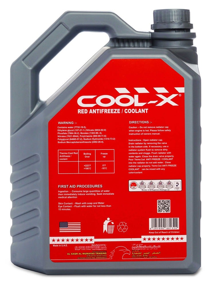 COOL-X High Performance Antifreeze Coolant 1 Gallon - Image 2