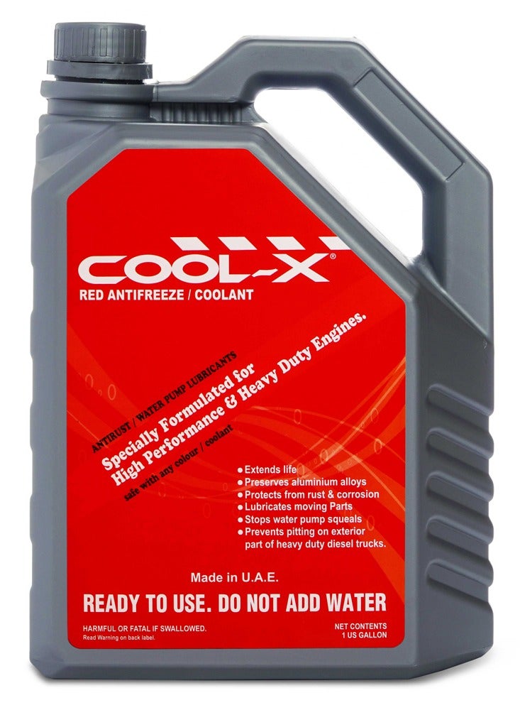 COOL-X High Performance Antifreeze Coolant 1 Gallon - Image 1