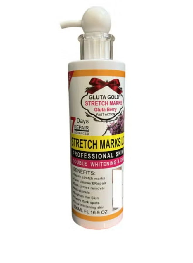 Gluta Stretch Marks Lotion Gluta Berry Fast Action 500 ML