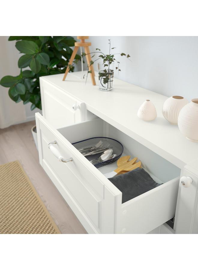 زبون واجهة درج، أبيض، 60×26 سم - Image 4