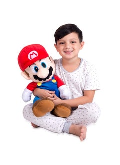 Franco Super Mario Kids Bedding Super Soft Plush Cuddle Pillow Buddy, One Size, By Franco  - Image 2